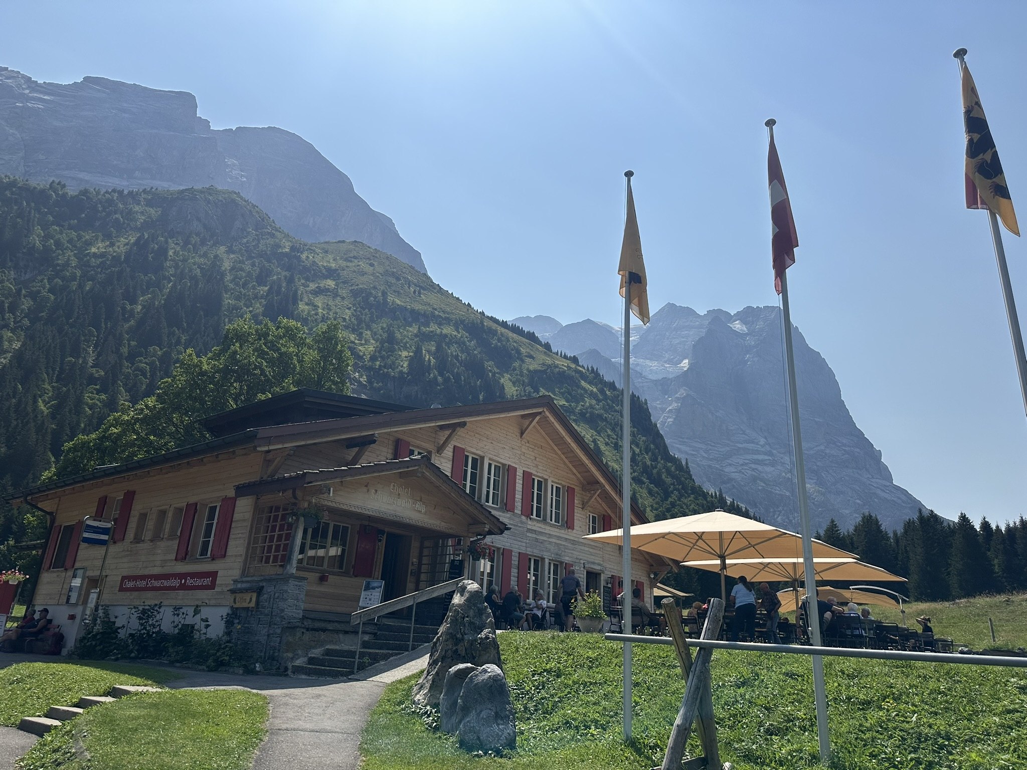 Alpine landscape near Schwarzwaldalp